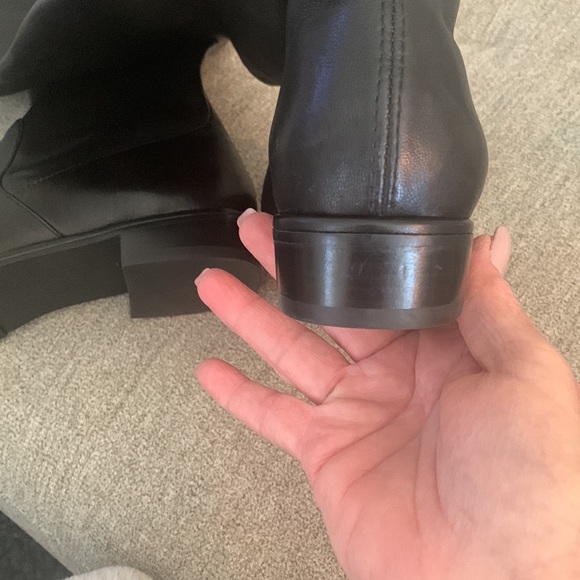Stuart Weitzman Over the Knee Leather Boots -NWT - Picture 5 of 15